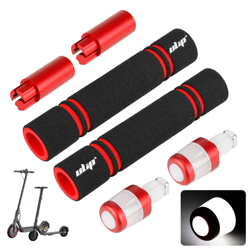 Load image into Gallery viewer, ulip Electric Scooter Handlebar Extender Handle Bar Grips Extension-Turn Signals Direction Indicator Lights for Xiaomi M365 Pro Pro2 1S MI3 and Ninebot ES Series
