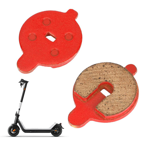 ulip Scooter Brake Pads 2Pcs High Braking Force Disc Brake Pads Replacement Parts Scooter Accessories Compatible for NIU Electric Scooter KQi3 KQi3 Pro KQi2