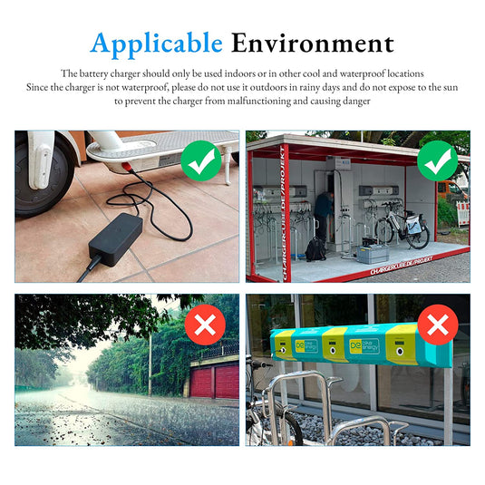 ZIMAOER Oplader 54,6 V 2 A voor elektrische scooters, hoverboard en elektrische fiets, oplader voor lithium accu 48 V met 3-polige stekker voor elektrische scooters ZIMAOER Oplader 54,6 V 2 A voor elektrische scooters, hoverboard en elektrische fiets, oplader voor lithium accu 48 V met 3-polige stekker voor elektrische scooters