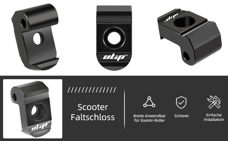 갤러리 뷰어에 이미지 로드, ulip Front Folding Hook Lock 304 Stainless Steel Buckle Latch with 2 Pcs Pins Scooter Accessories for Xiaomi M365 Pro Pro2 1S MI3 Essential Lite Electric Scooter
